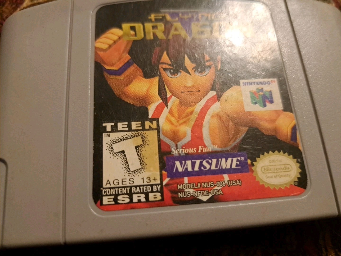 Flying Dragon (Nintendo 64, 1998) N64 Game & Box Authentic CLEANED & TESTED