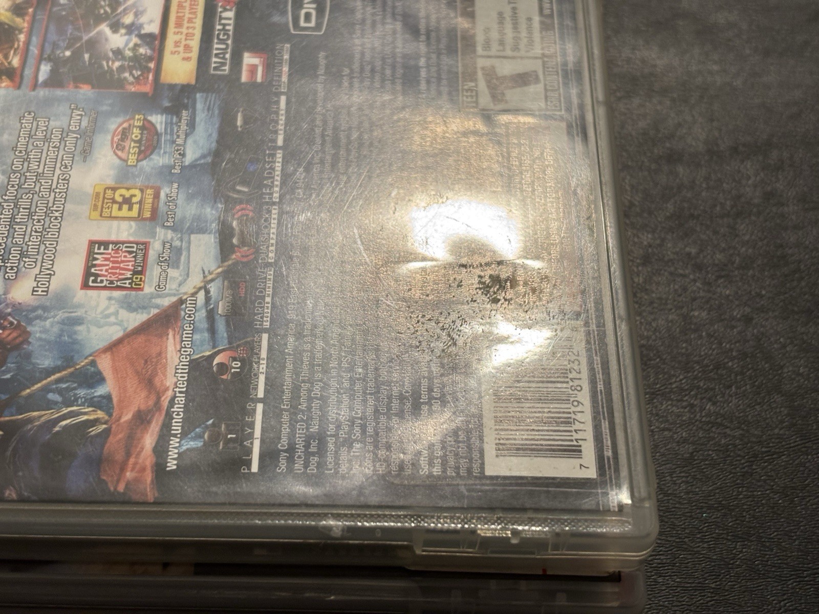 Uncharted 1, 2 & 3 Trilogy 3 Games (Sony PlayStation 3 PS3) CIB Complete Tested!