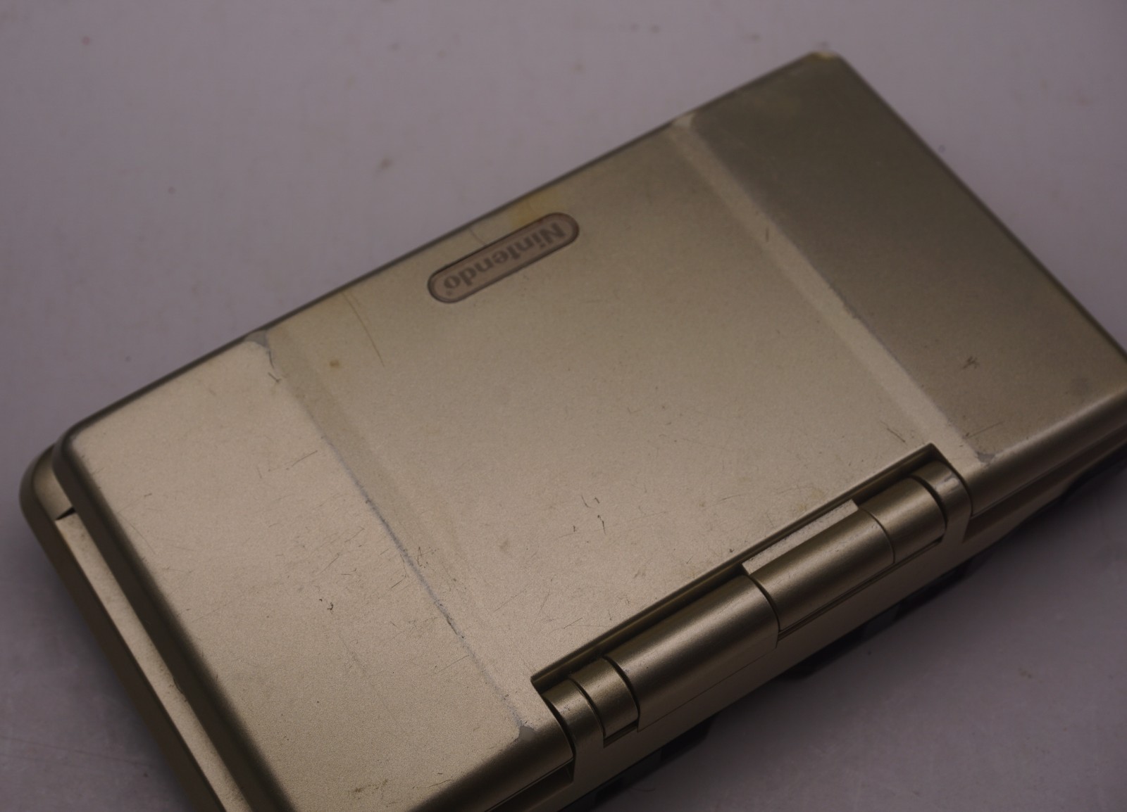 Nintendo DS Original Gold Toys R Us Exclusive Console Only Tested OEM System