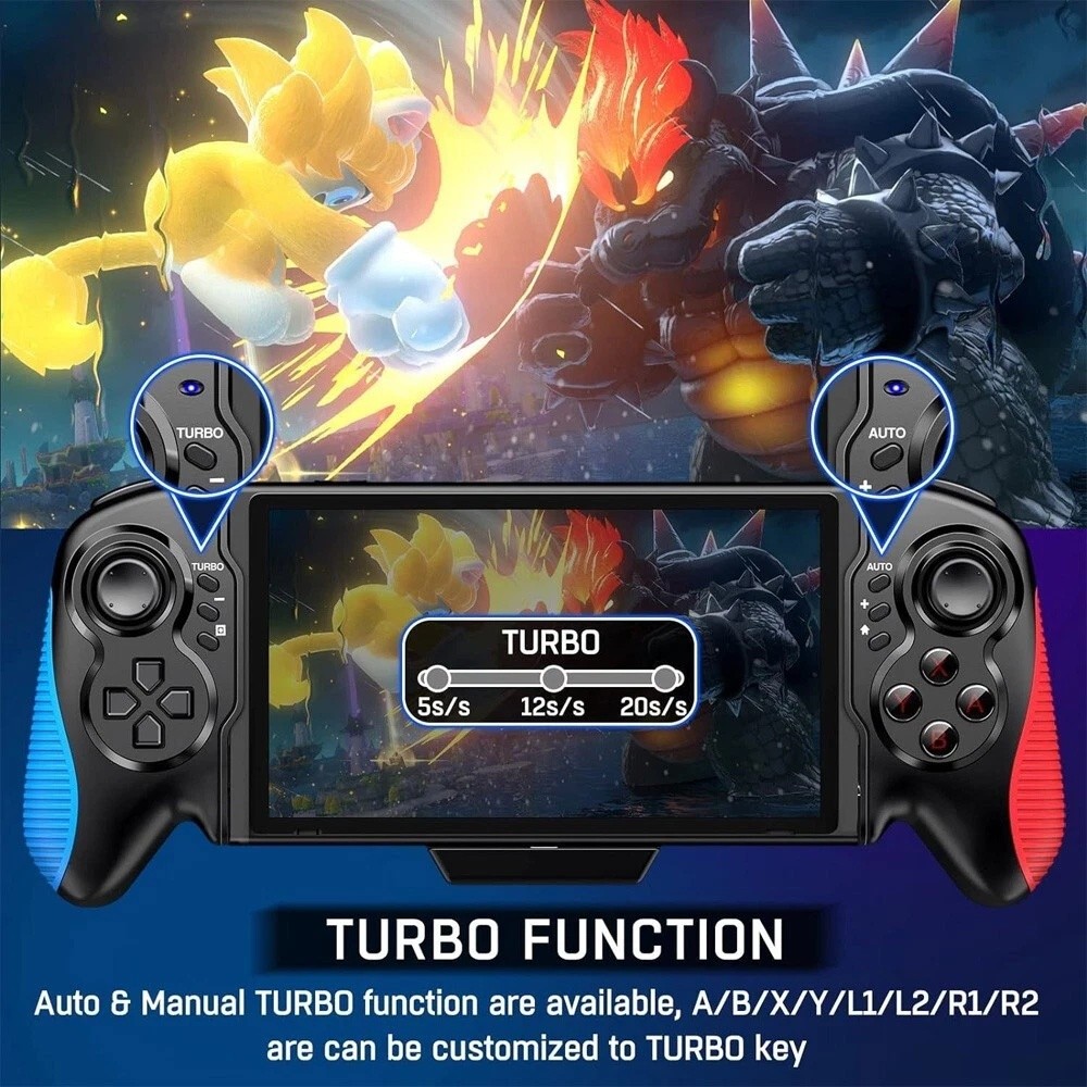 Gamepad Dual Vibration Handheld Controller For Nintendo Switch Joy-Con Game Grip