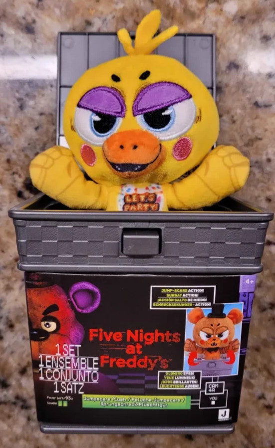 FNAF Five Nights At Freddy’s 2 Jazwears Toy Chica Jumpscare Plush