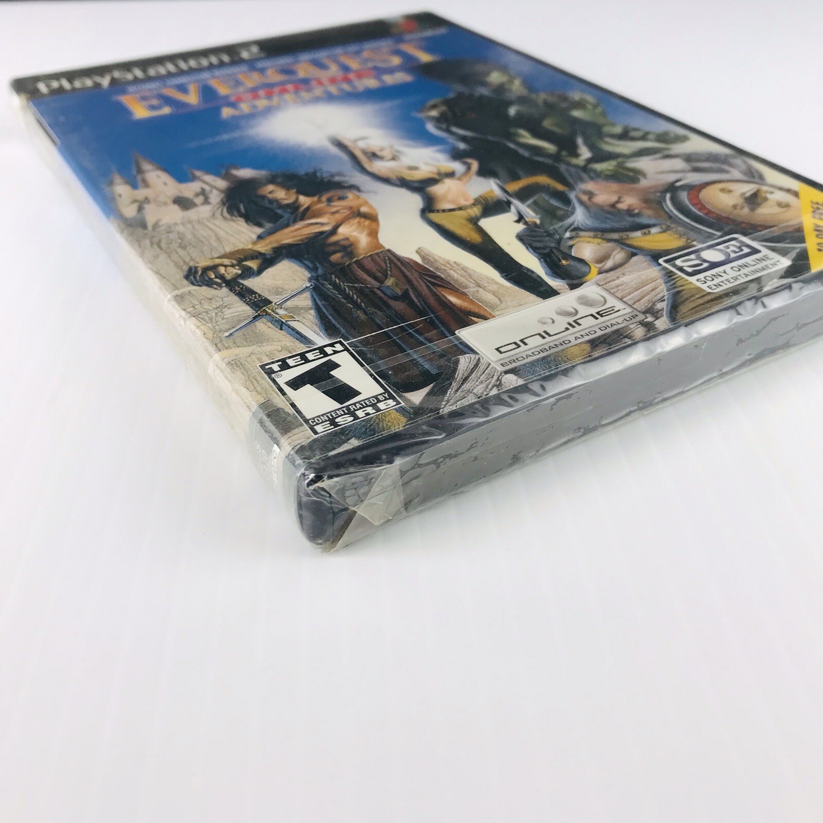 H6 EverQuest Online Adventures (Sony PlayStation 2, 2003) NEW DAMAGED CASE