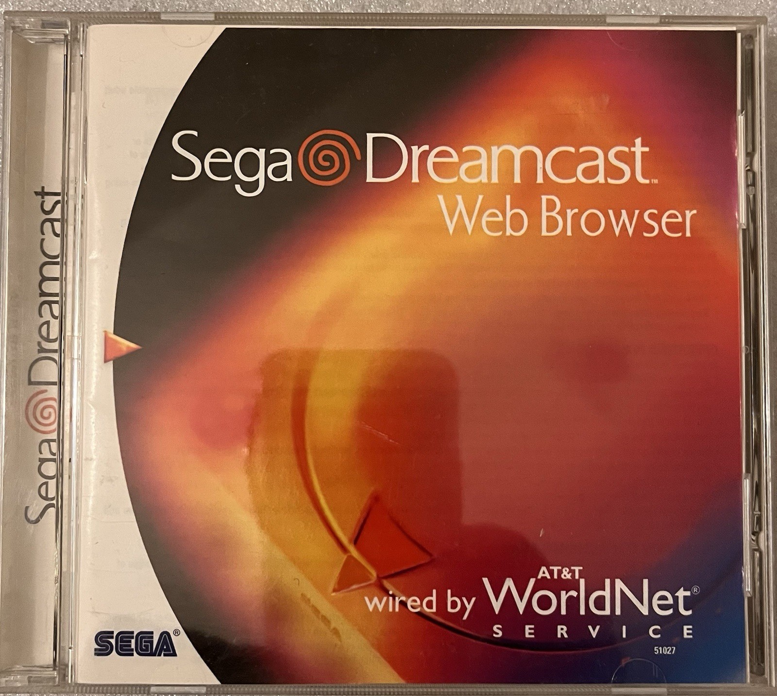 SEGA Dreamcast Web Browser 1999 NTSC-U/C Productivity Disc