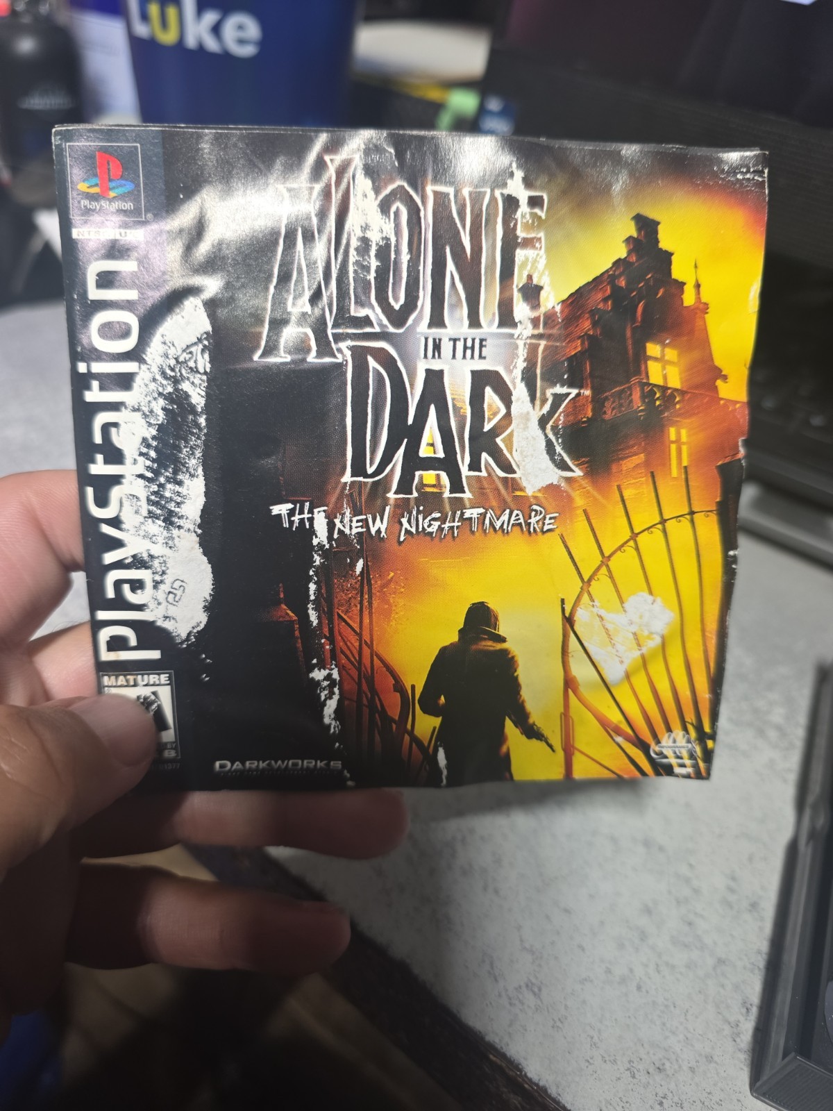 Alone in the Dark: The New Nightmare (Sony PlayStation, 2001) – CIB, See Descrip