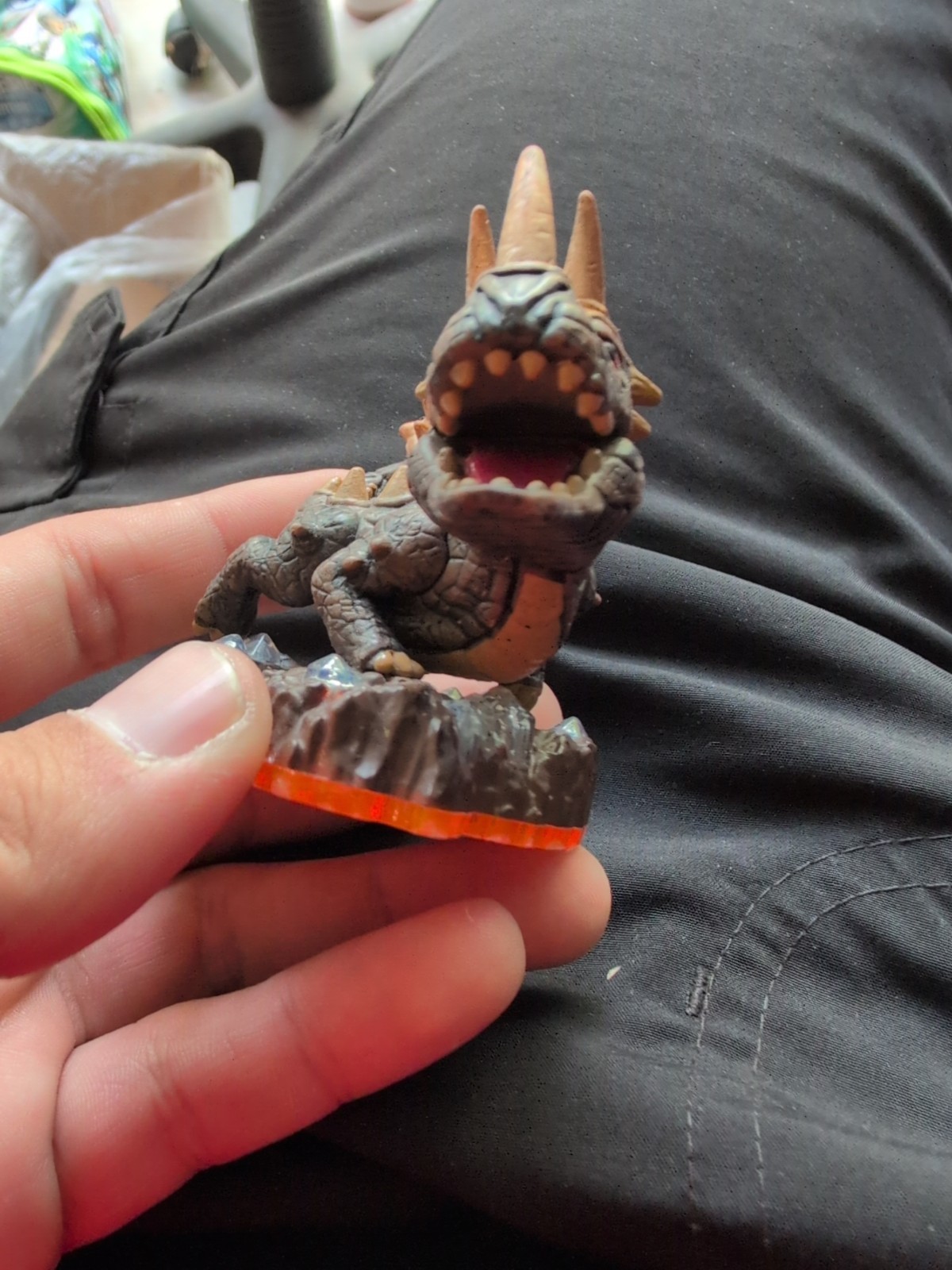 Bash Skylanders Giants Series 2 Figure RARE Dinosaur