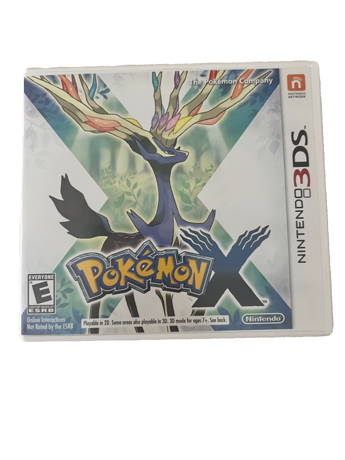 Pokémon X – Nintendo 3DS – Complete in Box w/ Booklet CIB pikachu xerneas game