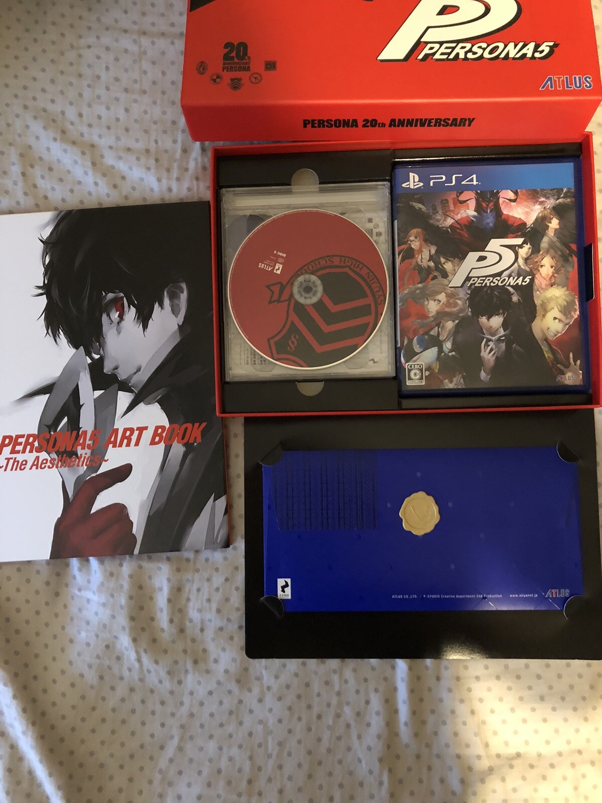 Altus ATS01694 Persona 5 20th Anniversary Edition Deluxe for PlayStation 4