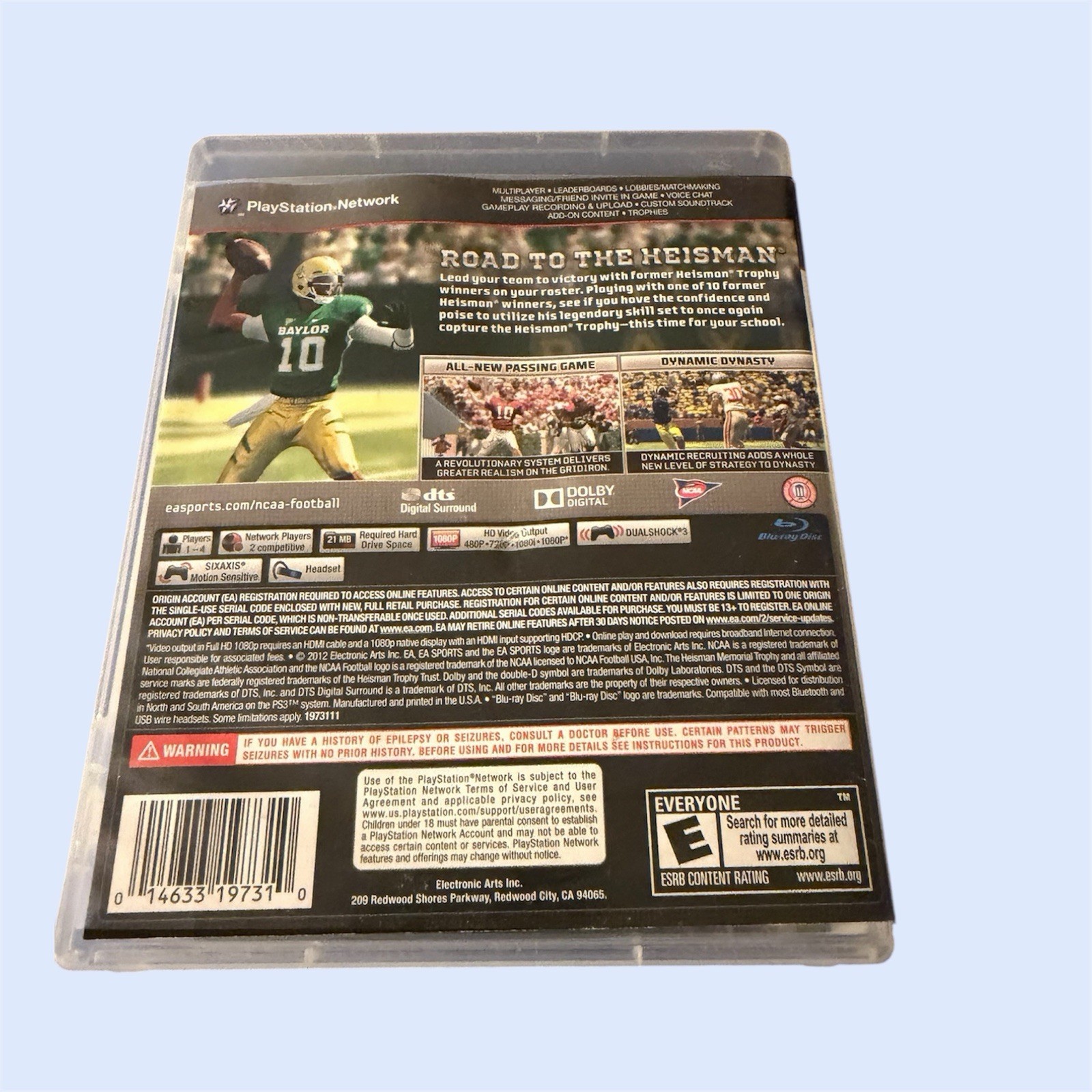 PS3 NCAA Football 12 And 13 Lot Complete
