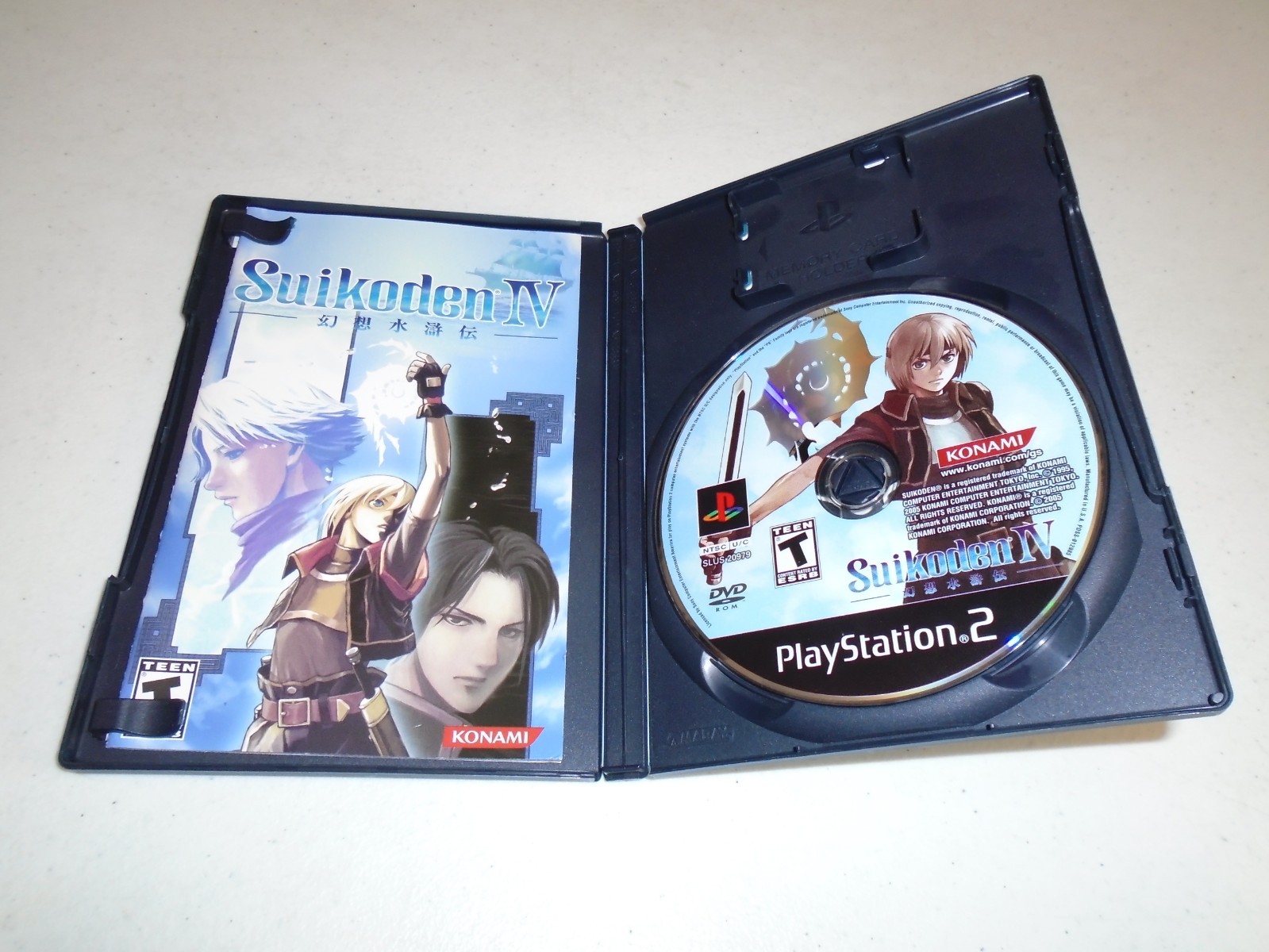Suikoden I, II, III, and IV (1 2 3 4) ☆☆ CIB PlayStation 1 2 PS1 PS2 games