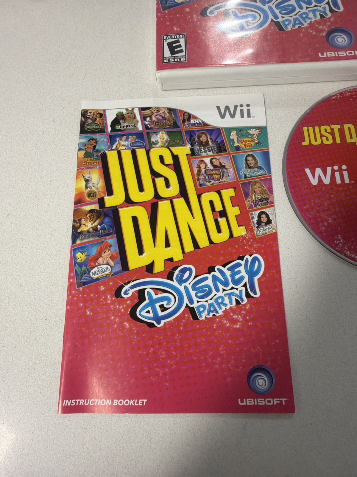 Just Dance: Disney Party (Nintendo Wii, 2012) Fast Shipping CIB Tested