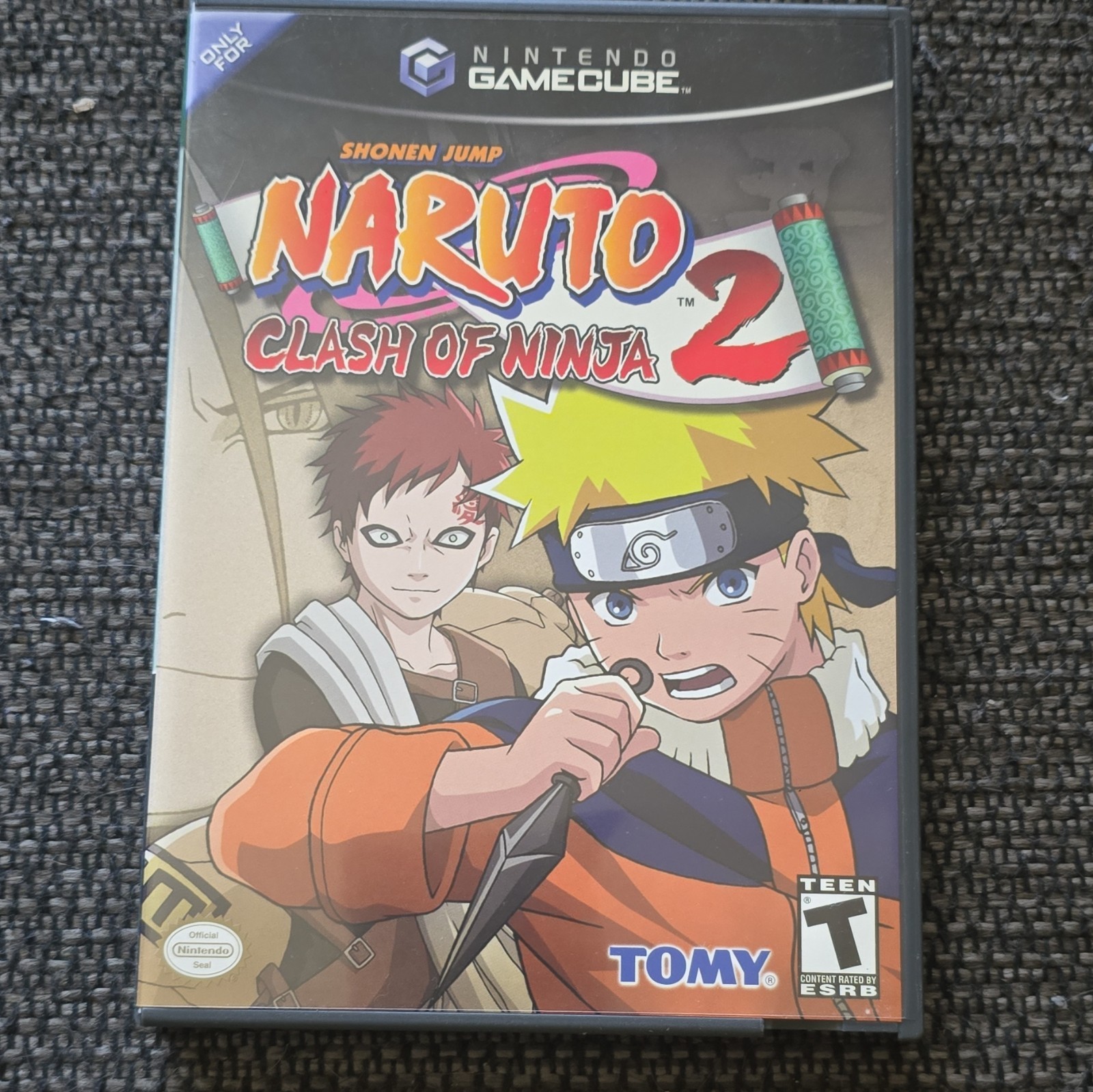 TOMY Naruto: Clash of Ninja 2 Nintendo GameCube NTSC-U/C T Multiplayer Manual