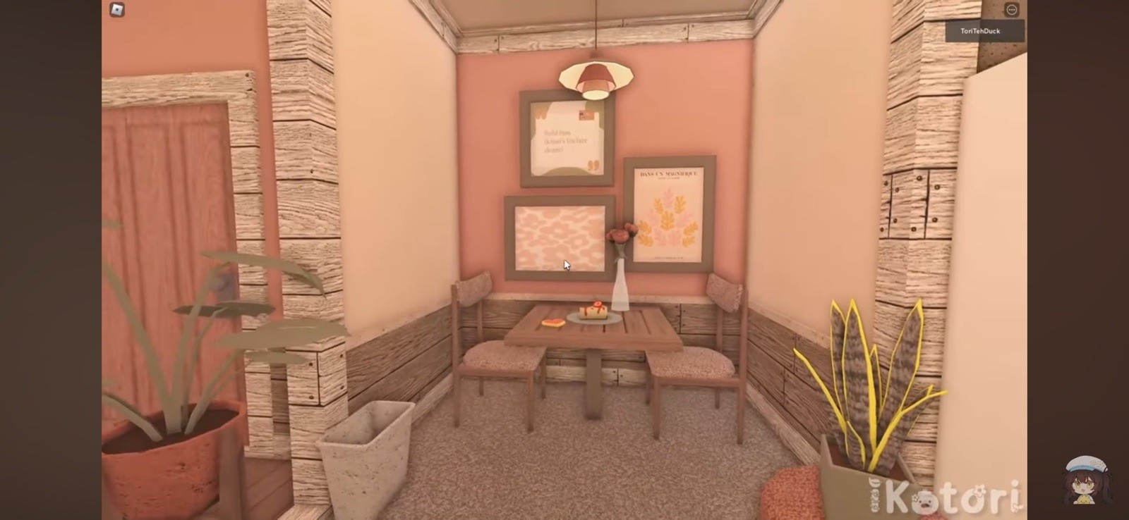 BLOXBURG CUTE COTTAGE HOUSE.CHECK DESCRIP.FAST BUILDER FOR AFFORDABLE PRICE