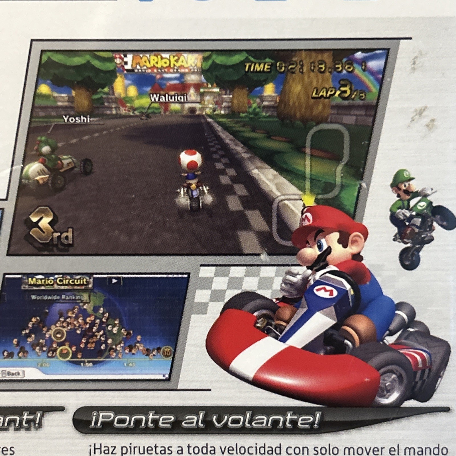 Mario Kart Wii (Nintendo, 2008), complete with manual and inserts, disc is mint