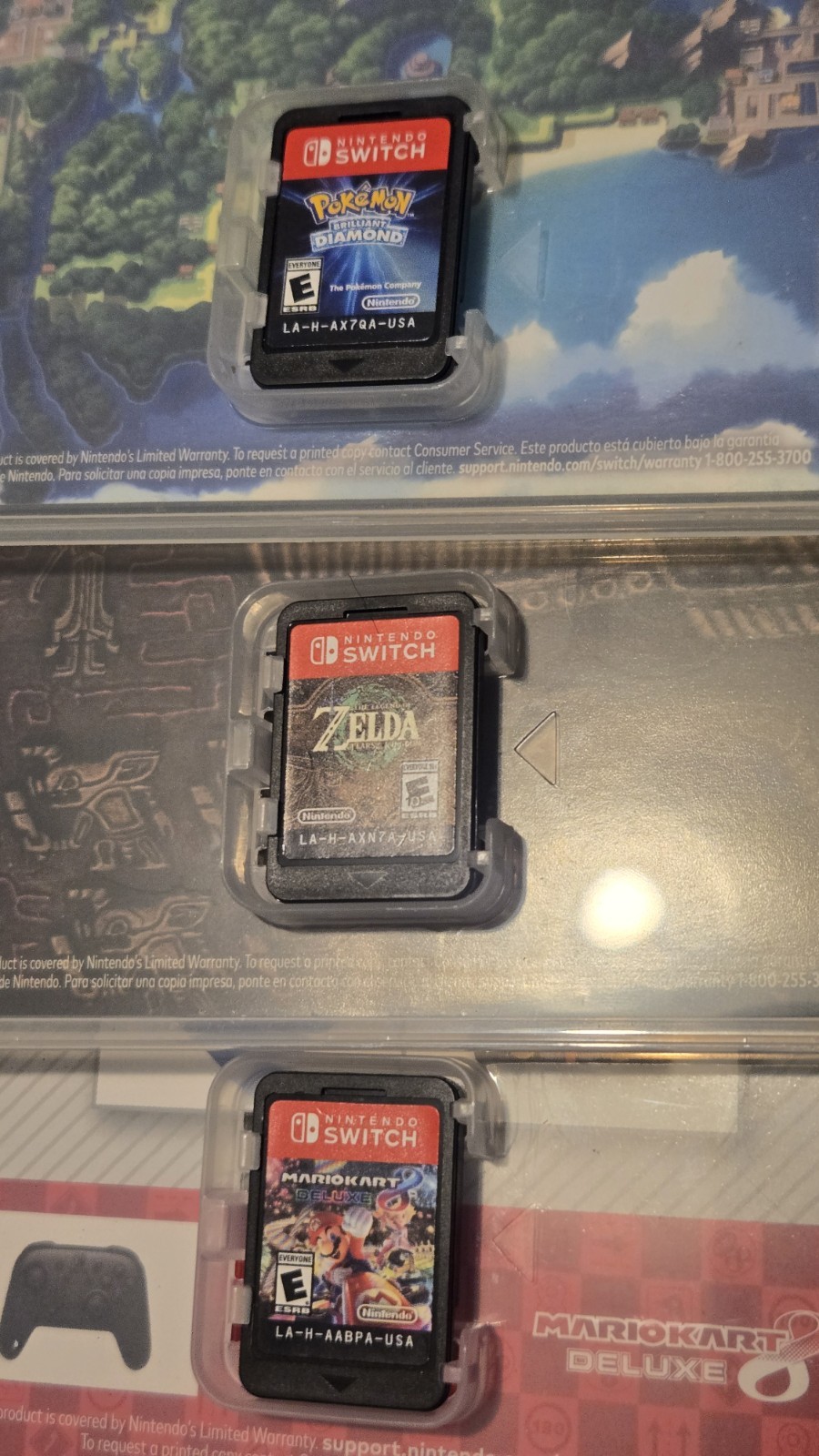 Nintendo Switch OLED Zelda Special Edition 128GB Bundle Box Games 256gb SD