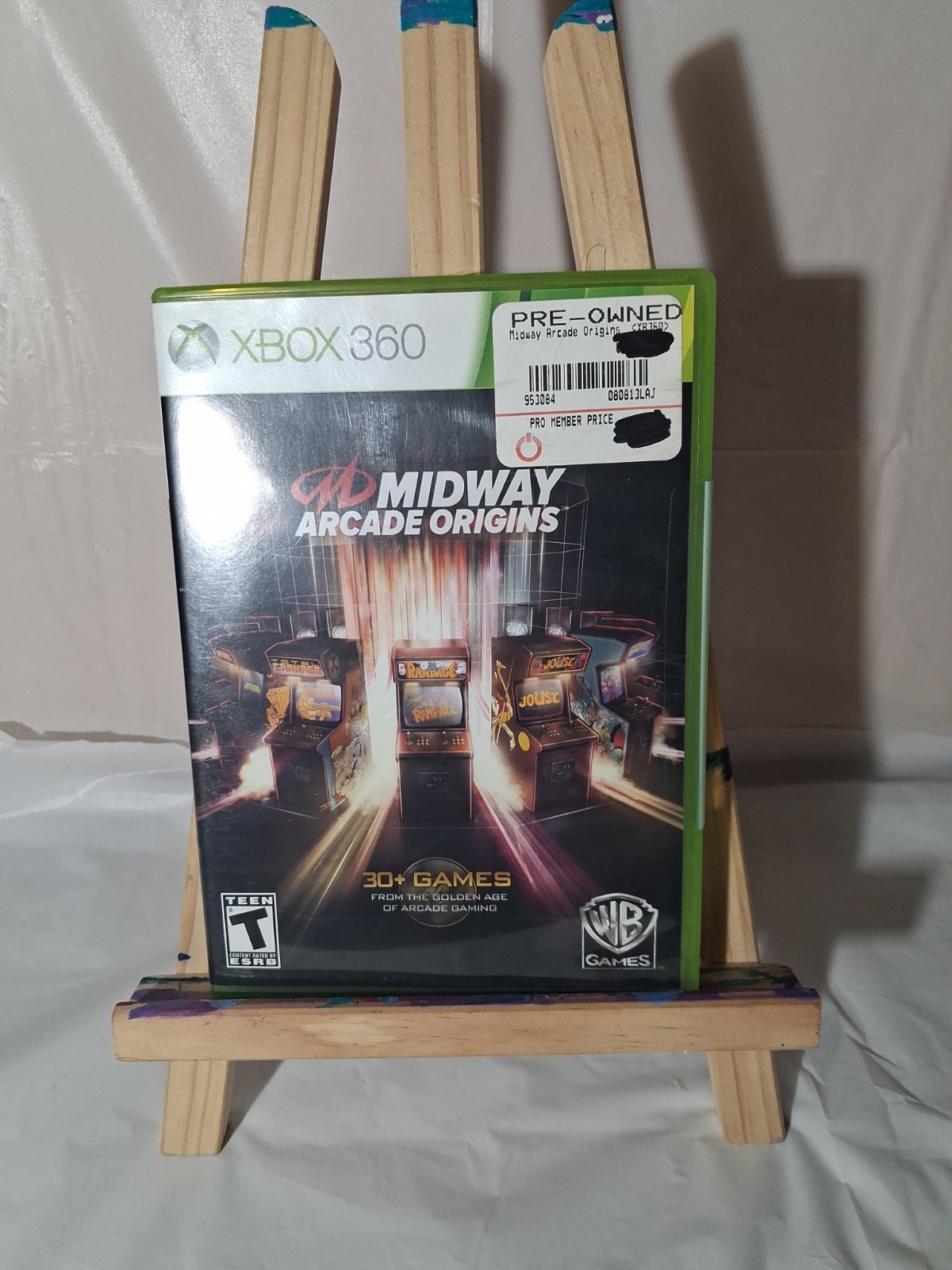 Midway Arcade Origins Microsoft Xbox 360 Video Game WB Games 30+ Games Complete