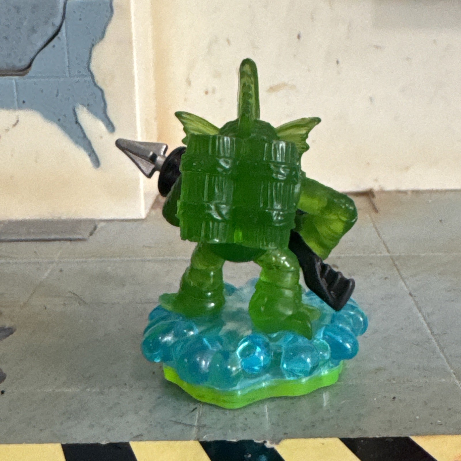 Gill Grunt Translucent Green Figure (Skylanders Spyro’s Adventure) Water Element