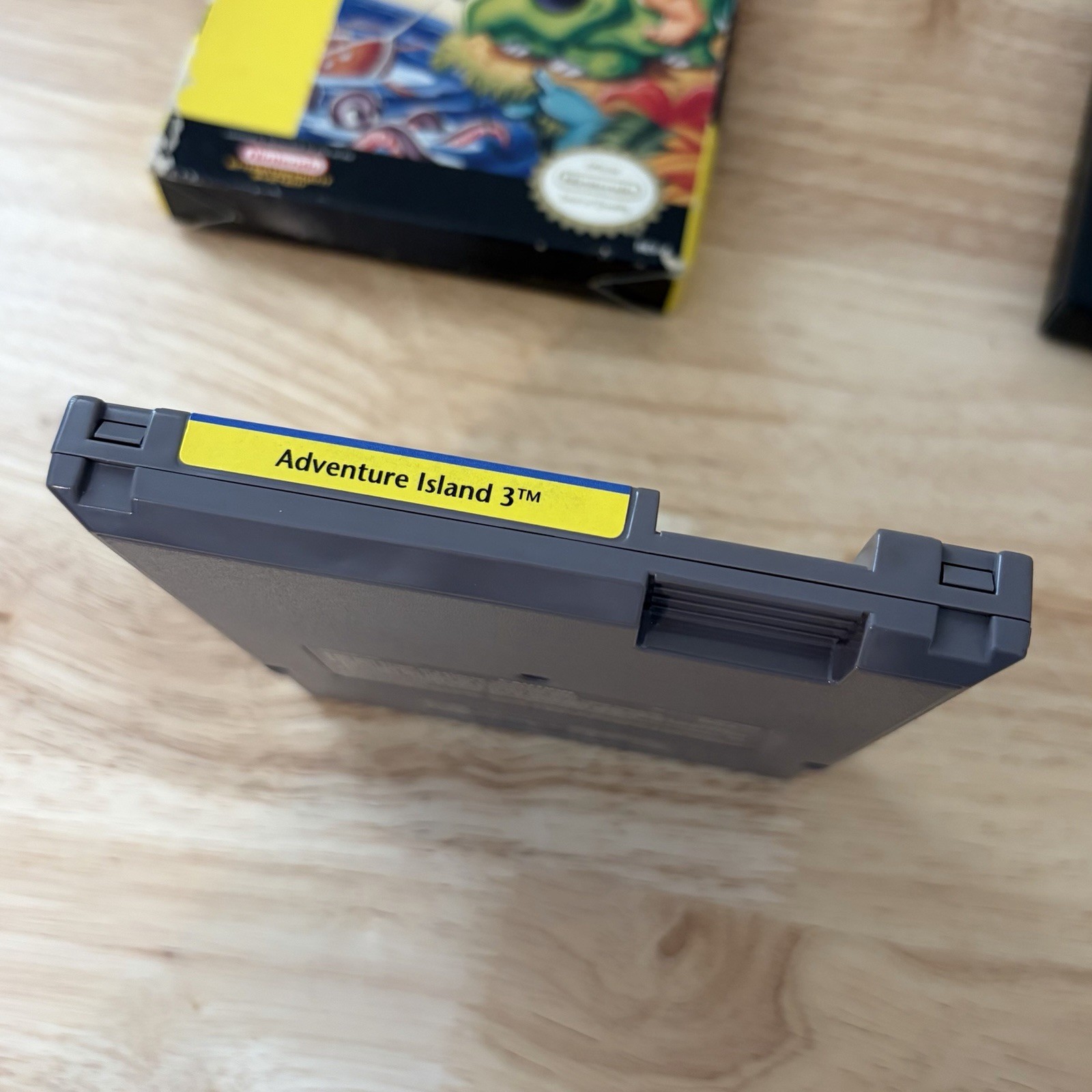 Adventure Island 3 In Box Nintendo NES Manual Missing Front Cover See Photos