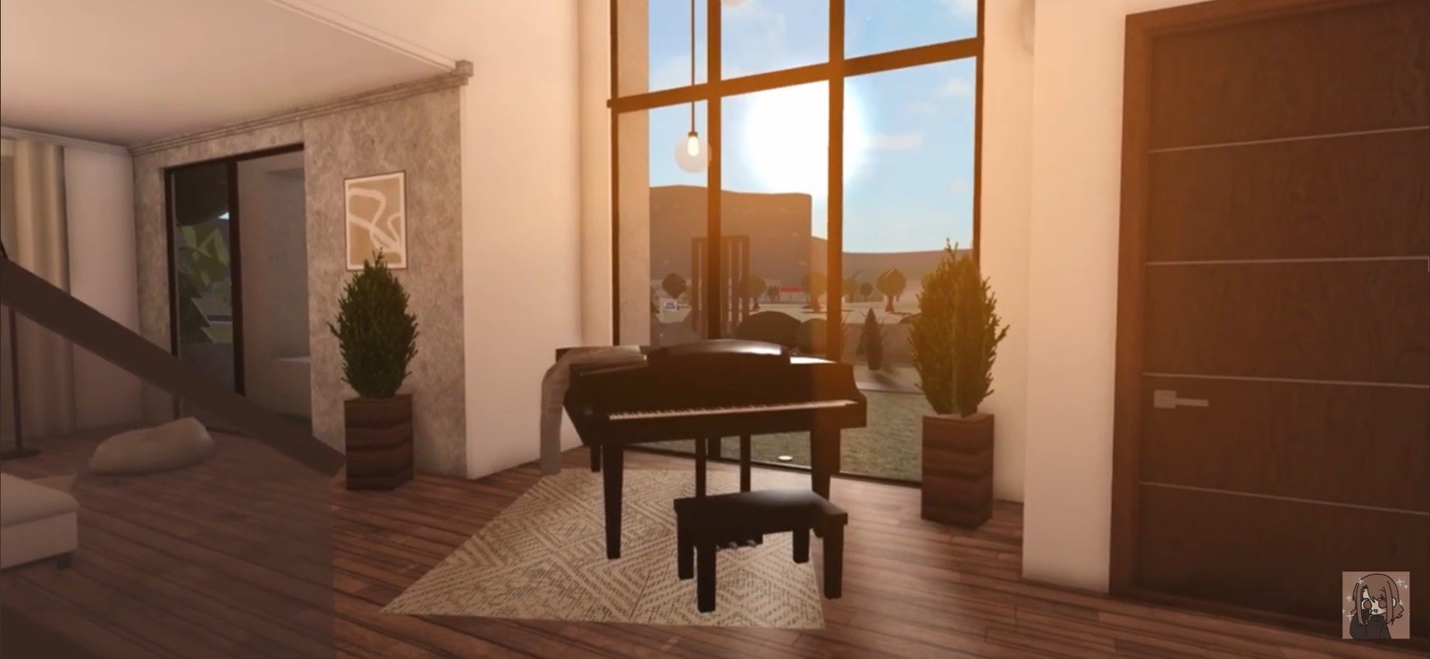 CHIC MODERN HOME BLOXBURG.CHECK DESCRIP.FAST BUILDER FOR CHEAP PRICE