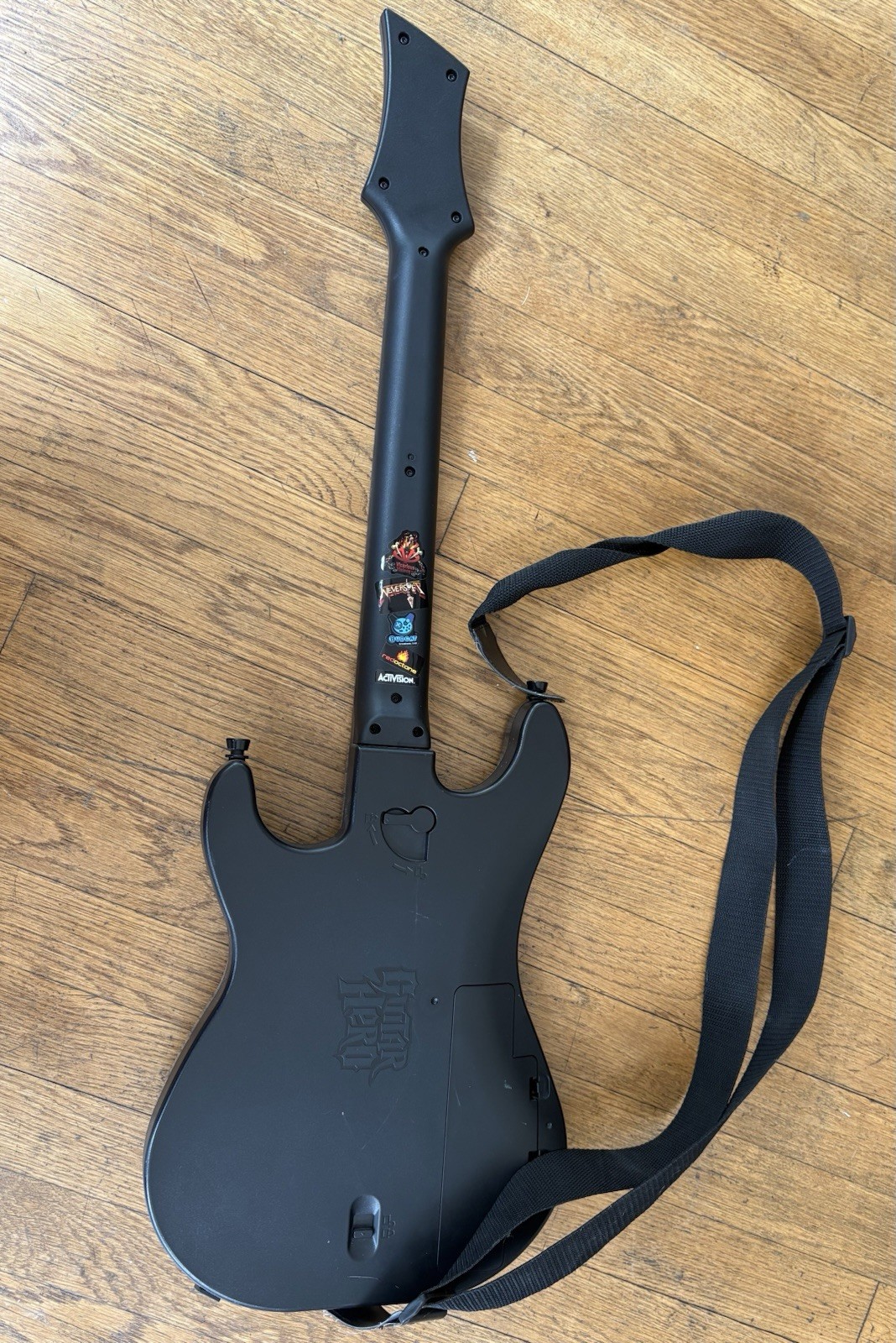 RedOctane Wireless Guitar Controller Nintendo Wii Guitar Hero 95455.805 Tested