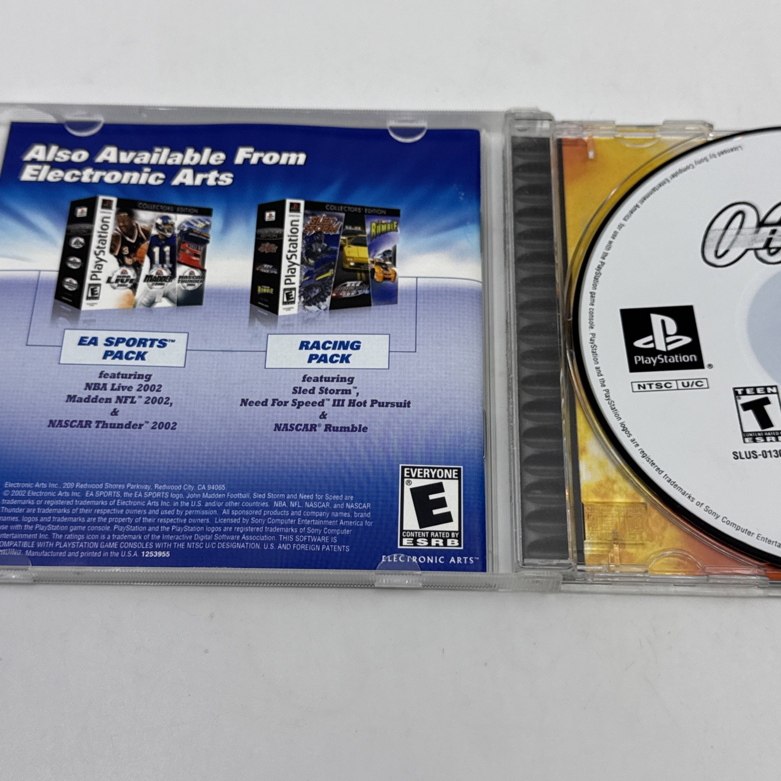 007 Racing EA Collectors’ Edition (Sony PlayStation, 2002) PS1 COMPLETE CIB