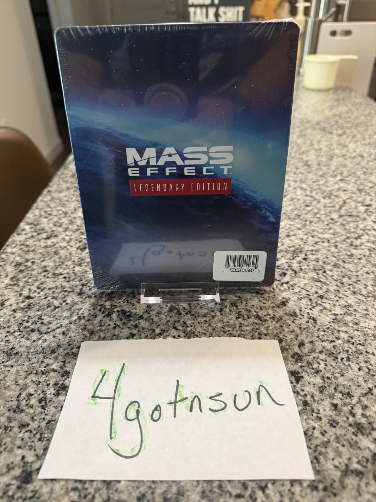 Mass Effect Legendary Edition Steelbook Case. NO GAME! Factory Sealed