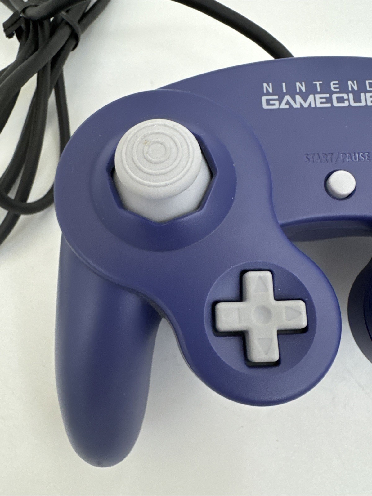 OEM Nintendo GameCube Purple Controller Authentic Tested Tight Stick Like New