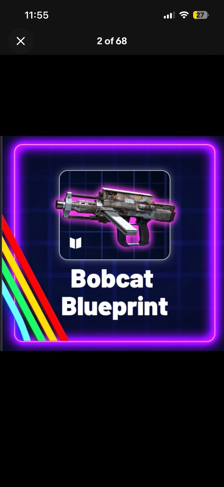 Bobcat Blueprint digital in-game item for Bobcat game