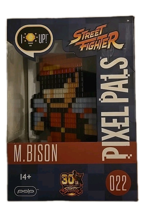Pixel Pals Light Up Street Fighter M.Bison #22 (New)