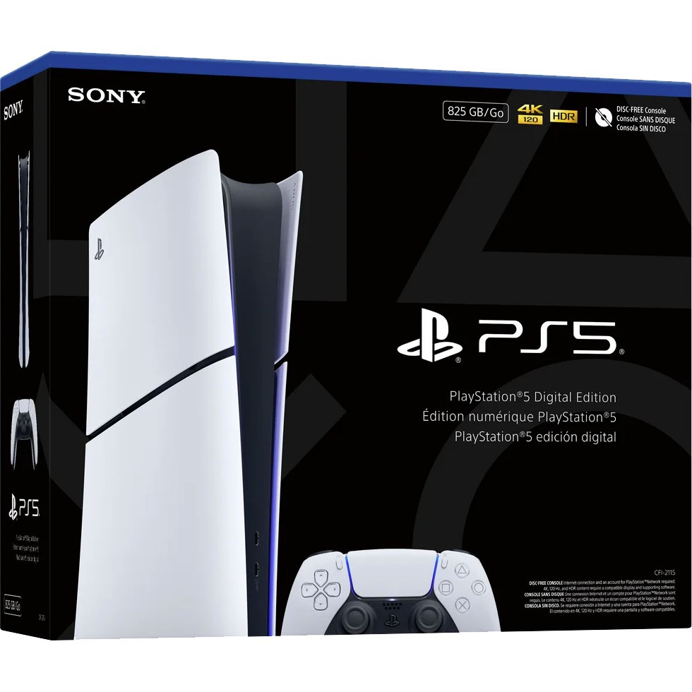 Sony PlayStation 5 Slim Digital PS5 Video Game Console – As Is