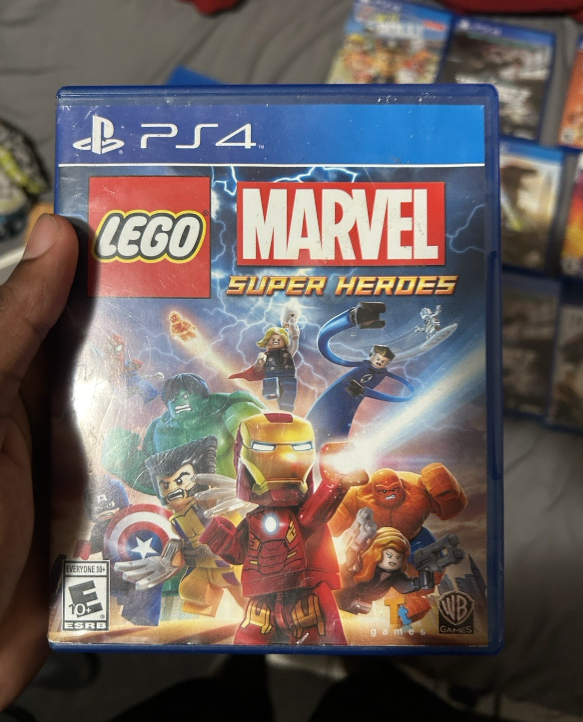 LEGO Marvel Super Heroes PS4 Multiplayer E10+ NTSC-U/C (US/Canada)