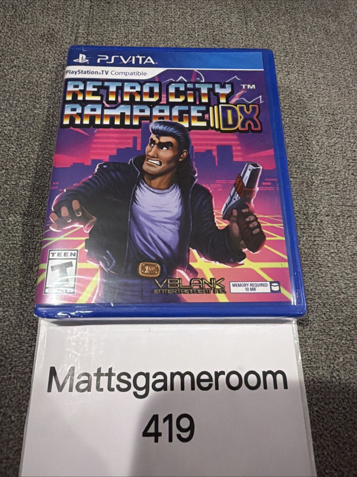 NEW Retro City Rampage DX (Sony Playstation PS Vita, 2019) Vblank – SEALED