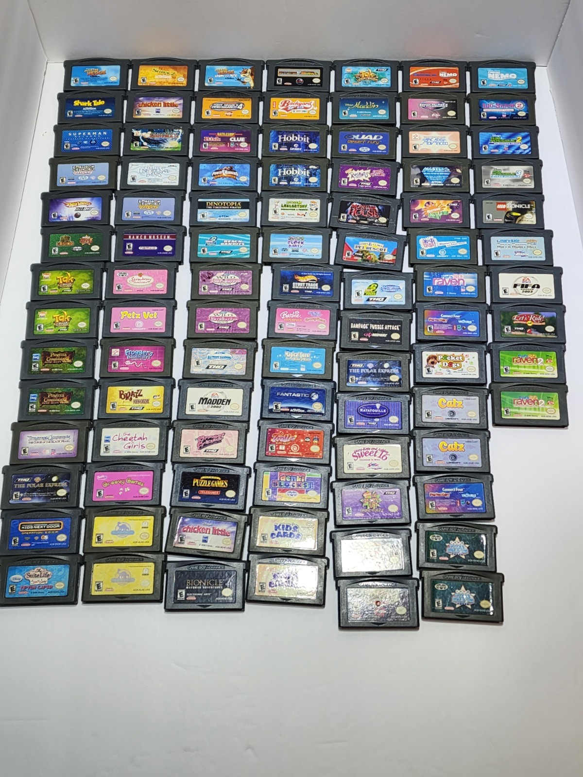 Nintendo GBA Game Boy Advance Authentic *Pick Your Game* Cart Only Tested.