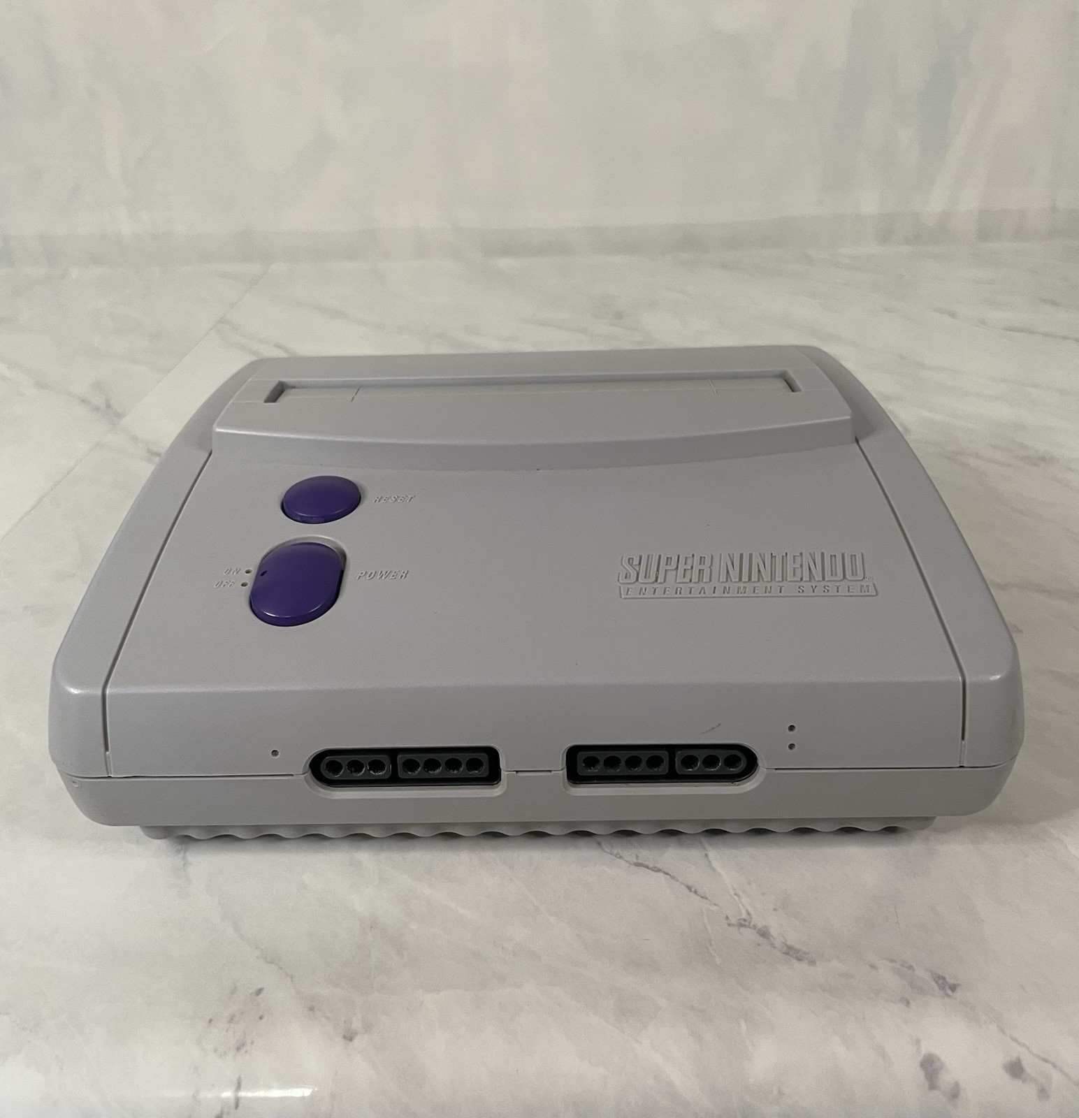 Nintendo SNES Super Nintendo Console SNS-001. Super Mario World And All Cables