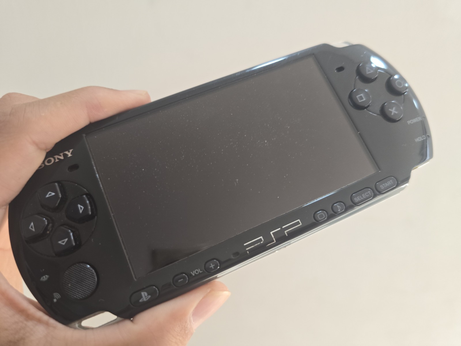 Sony PSP 3001 Slim Black Console w/ Charger, Battery