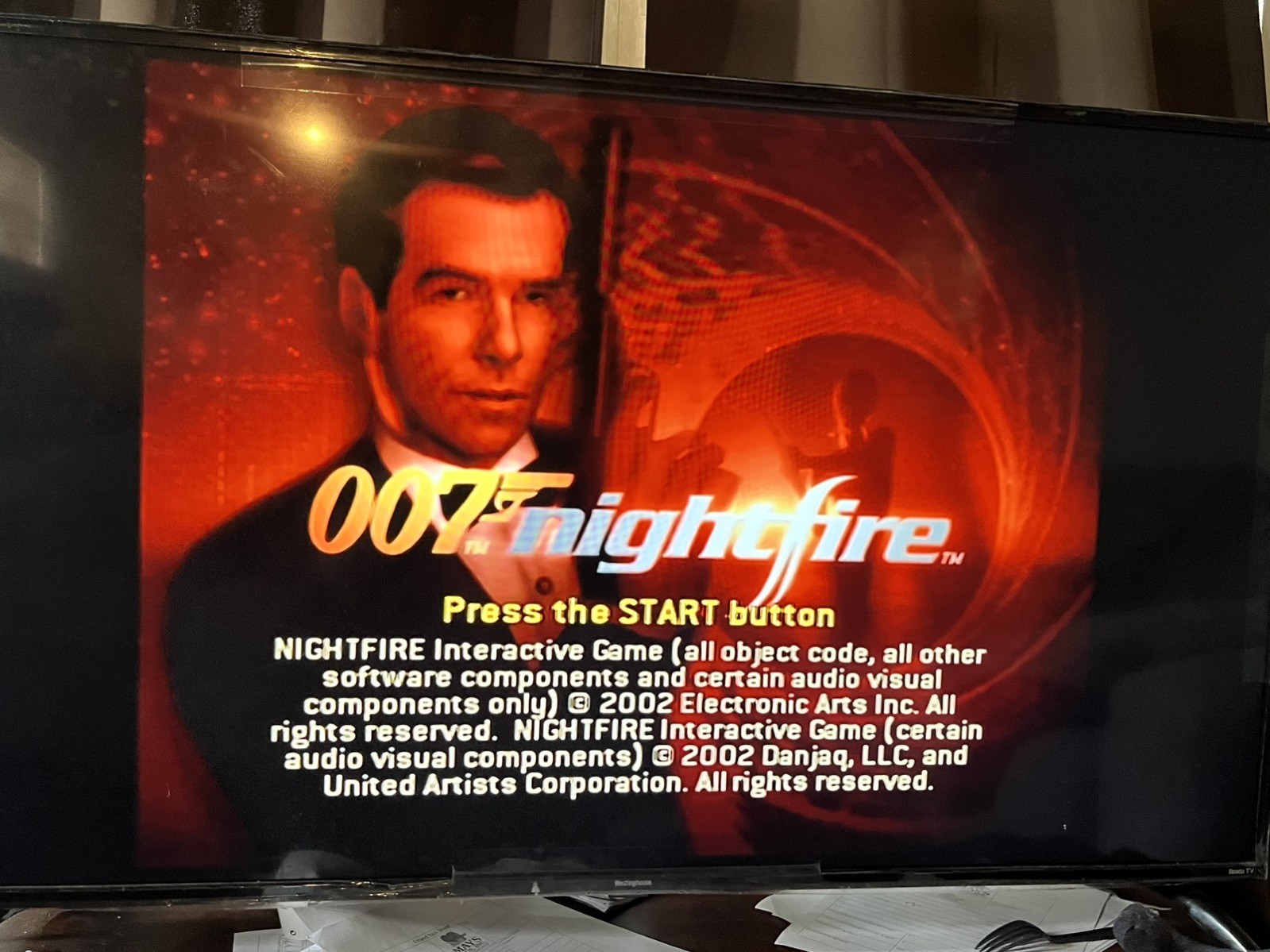 007 Nightfire [Greatest Hits] (PlayStation 2: 2003) NO MANUAL