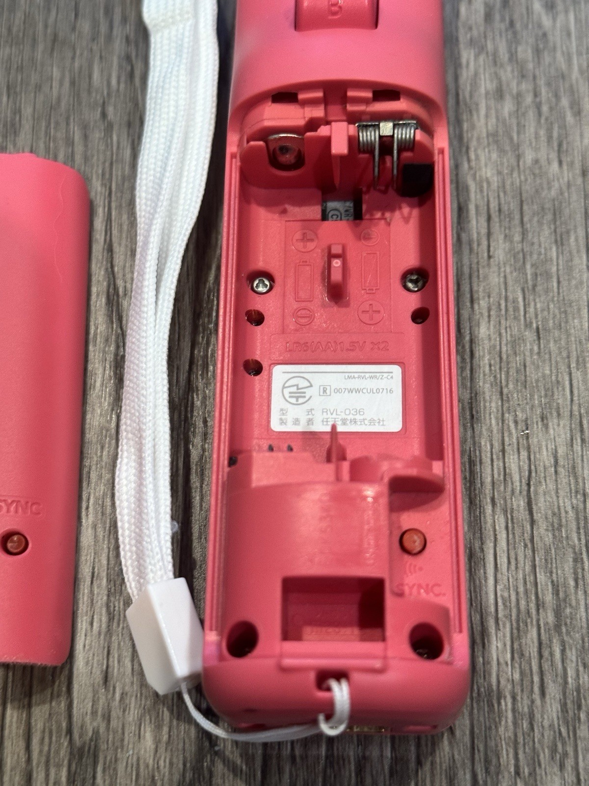 Nintendo Wii Motion Plus OEM Remote Controller Wiimote RVL-036 Pink Tested!