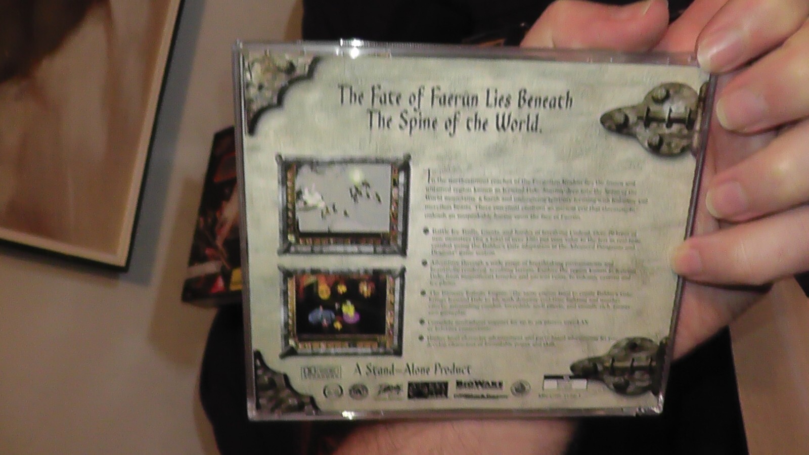big box pc game set icewind dale heart of winter ice wind