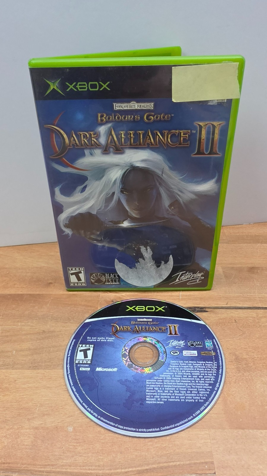 Baldur’s Gate: Dark Alliance II 2 (Xbox) No manual