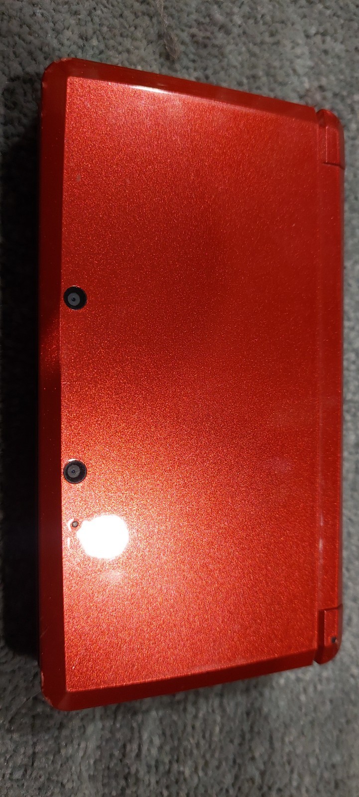 Nintendo 3DS Handheld System – 3d Mario Land Edition Flame Red Used See Pics