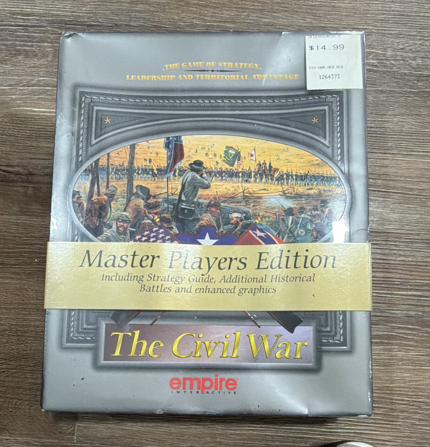 Empire Interactive The Civil War PC Master Players Edition w/ Strategy Guide