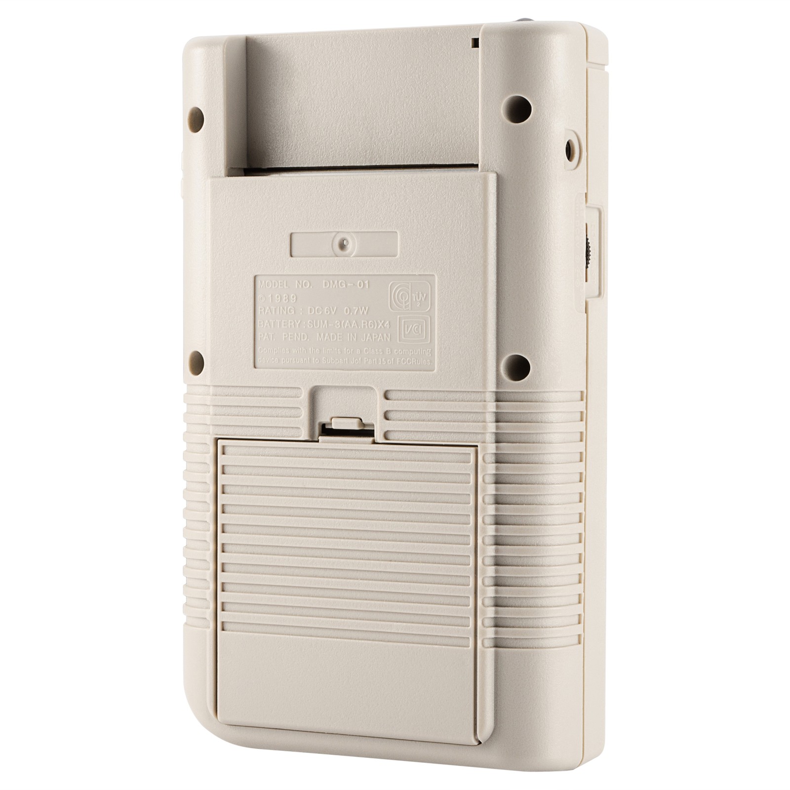 New Full Housing Shell Case for Original Nintendo DMG-01 GameBoy Solid Gray
