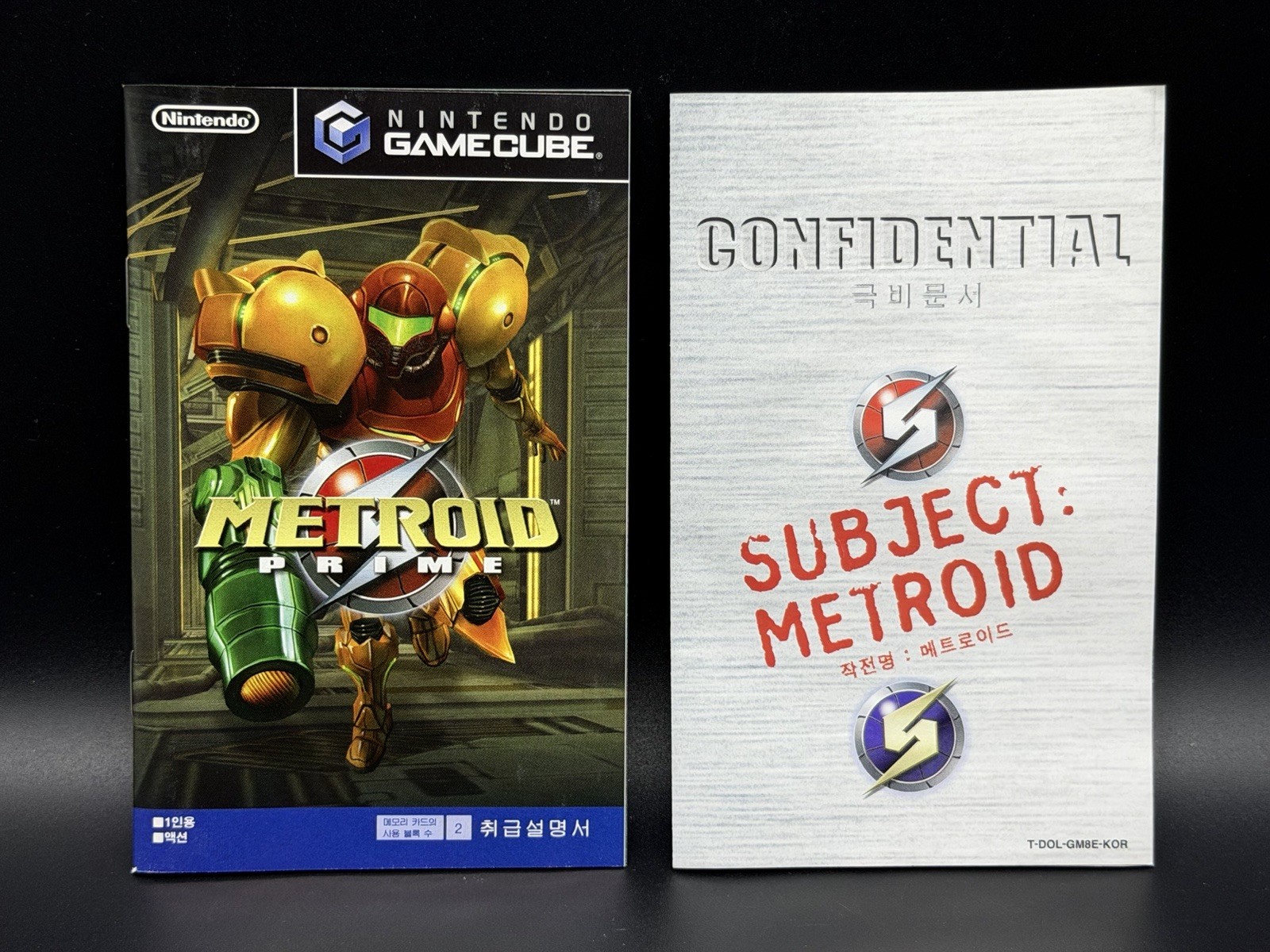 RARE Korean Metroid Prime Nintendo GameCube Korean Version Korea Rare Item CIB