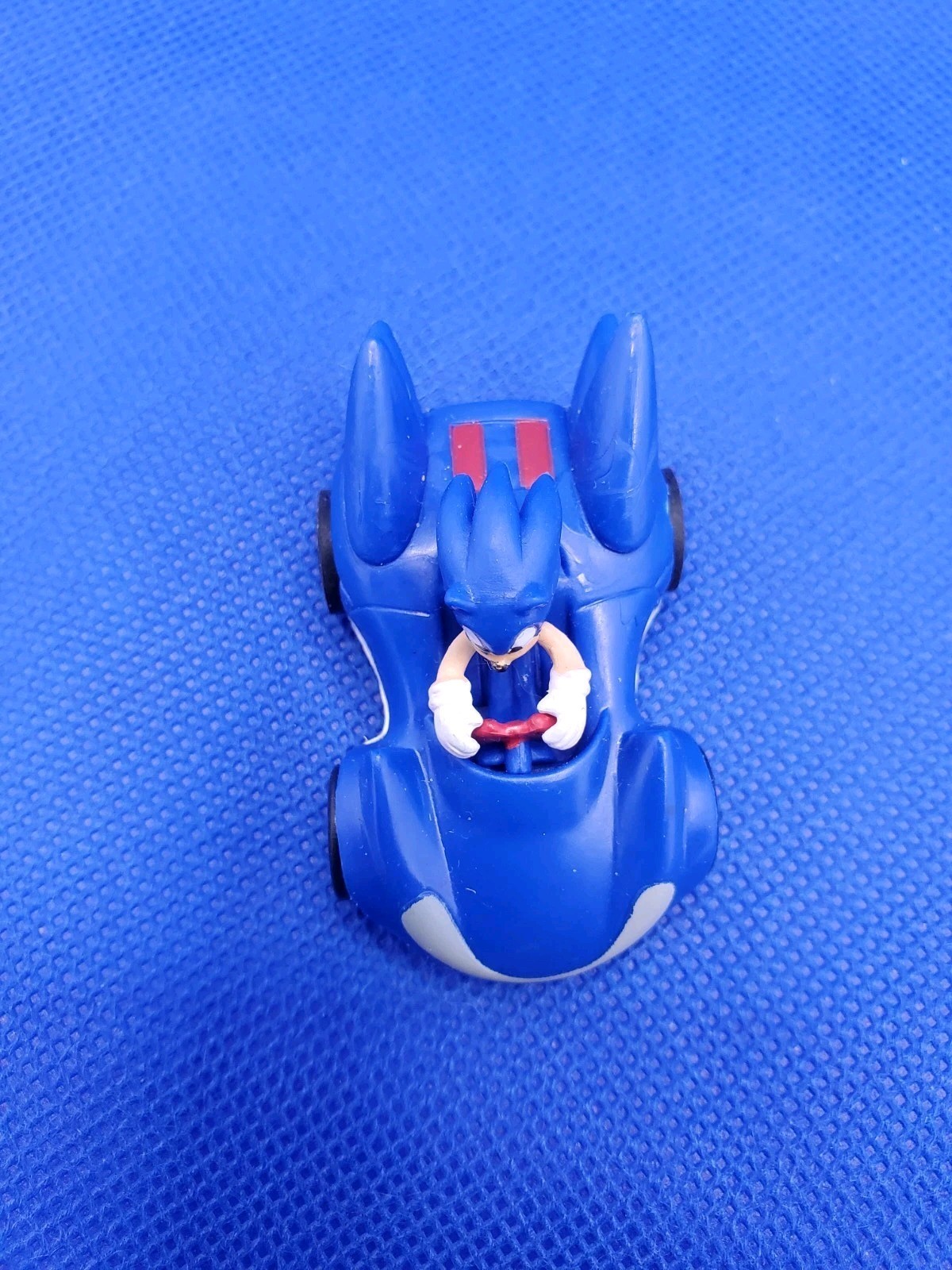Sonic The Hedgehog Pull Back Gacha Blue Car Racer Tomy Mini Toys Official Sega