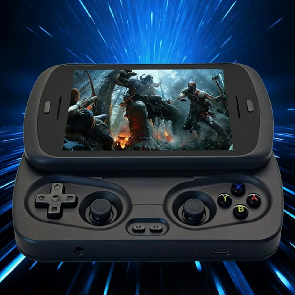 RG Slide Handheld Game Console, Unisoc T820 6Nm 5G Processor, 8GB RAM+128GB Stor