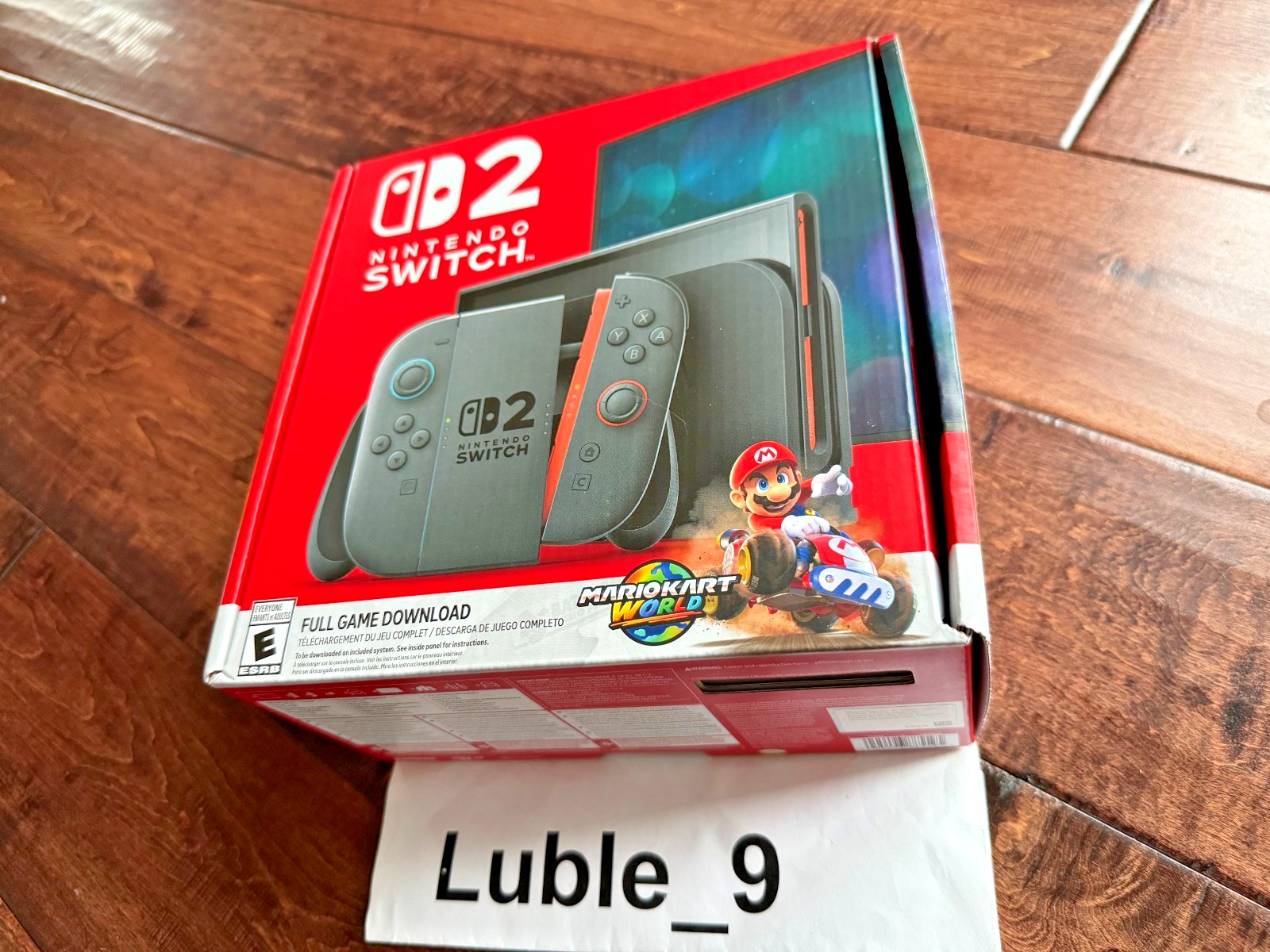 Nintendo Switch 2 Console + Mario Kart World Bundle – 256GB – Black _ NEW SEALED