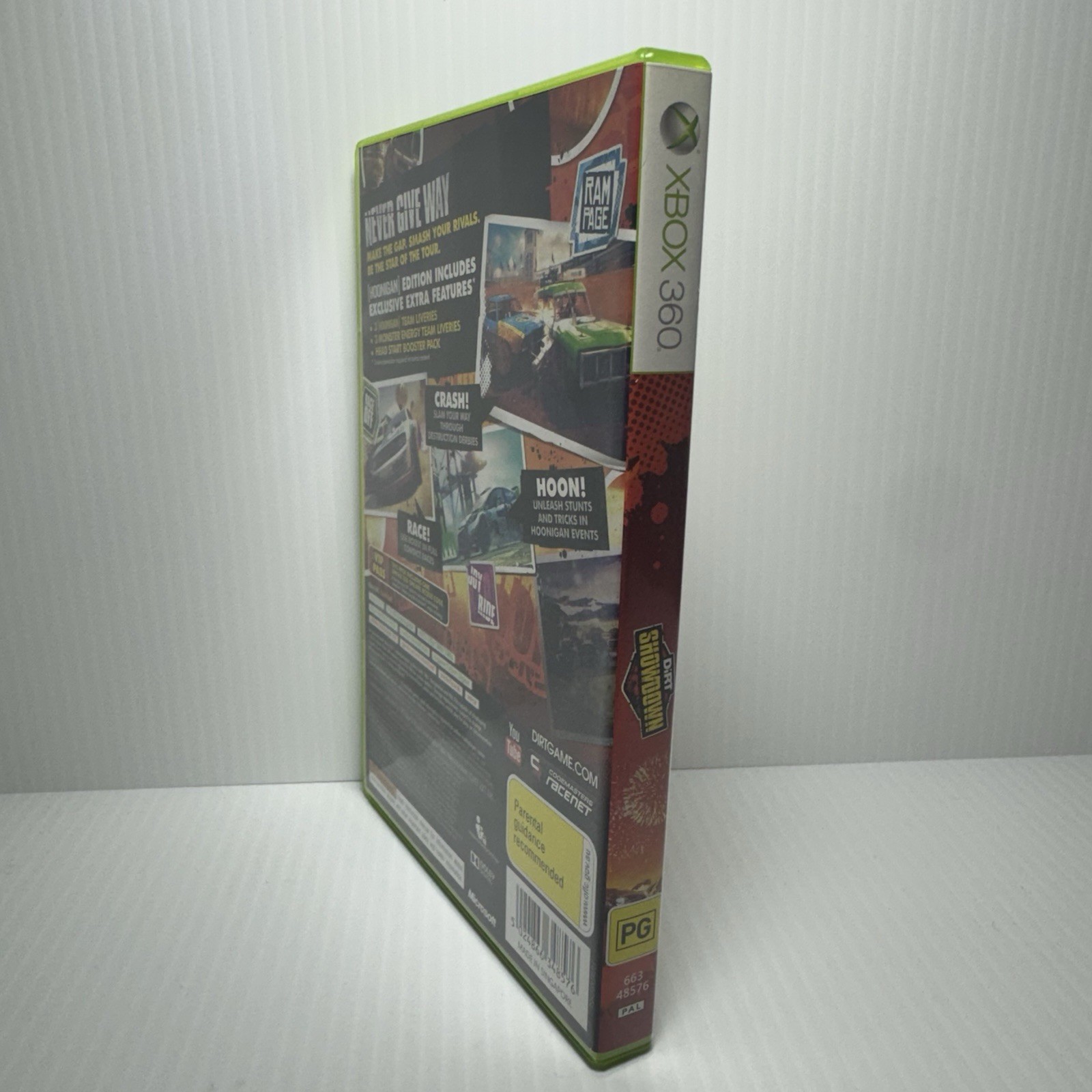 Dirt Showdown Microsoft Xbox 360 Game Complete w/ Manual Like New Condition PAL