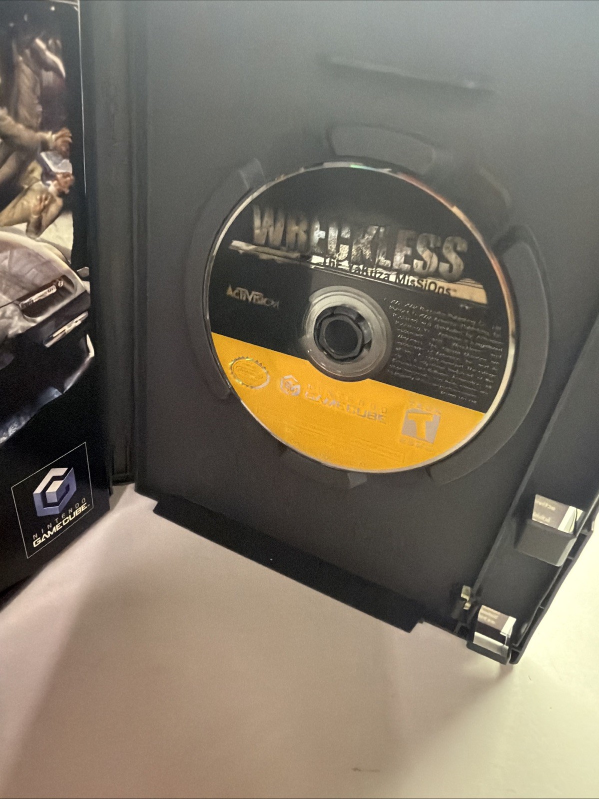 Wreckless: The Yakuza Missions (Nintendo GameCube, 2002) Complete With Manual