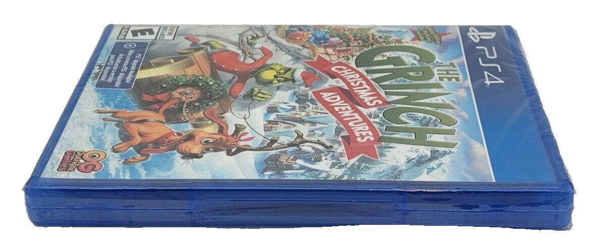 The Grinch Christmas Adventure PlayStation 4 PS4 – Brand New Factory Sealed US