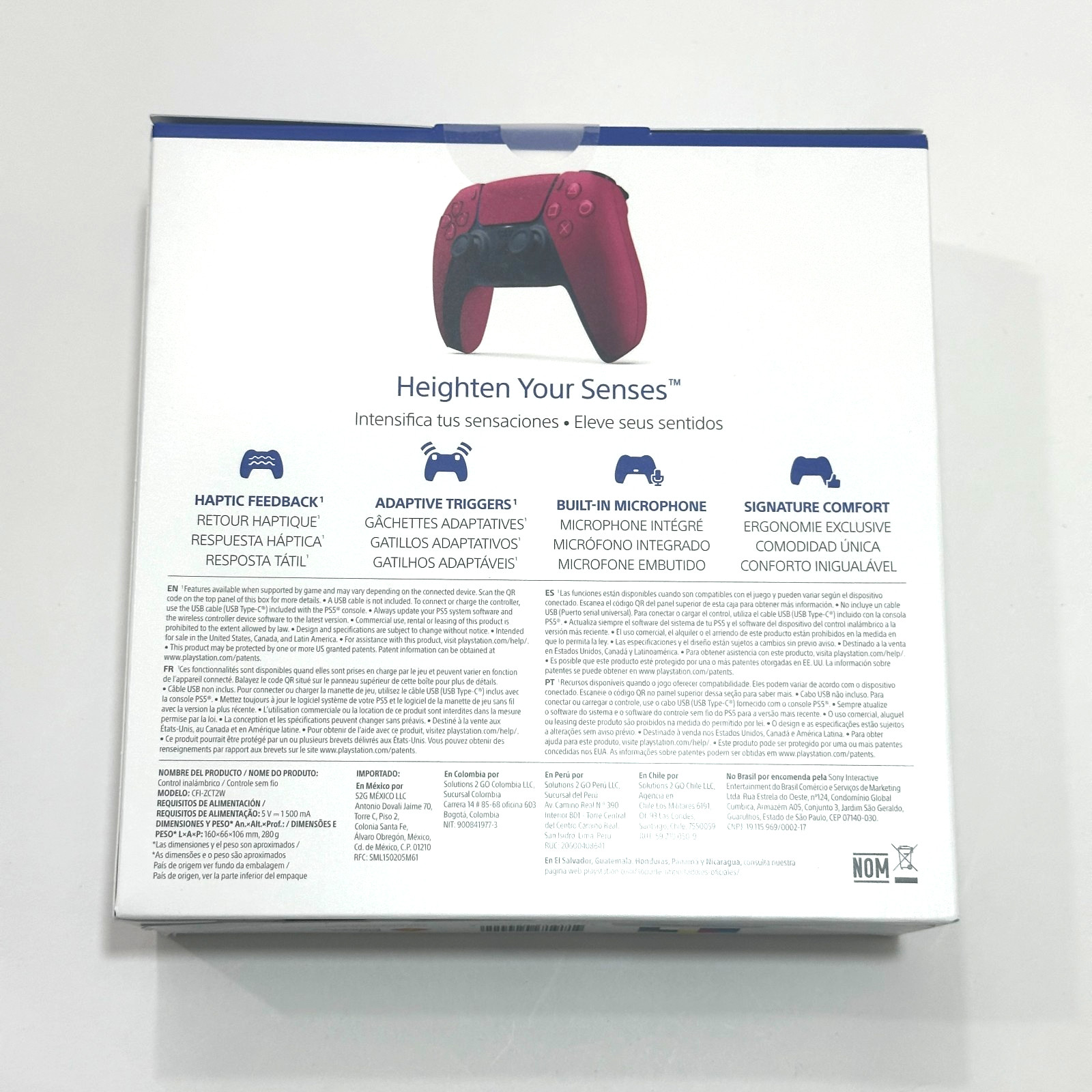 Sony PS5 DualSense Wireless Controller Cosmic Red NEW Sealed OEM PlayStation 5