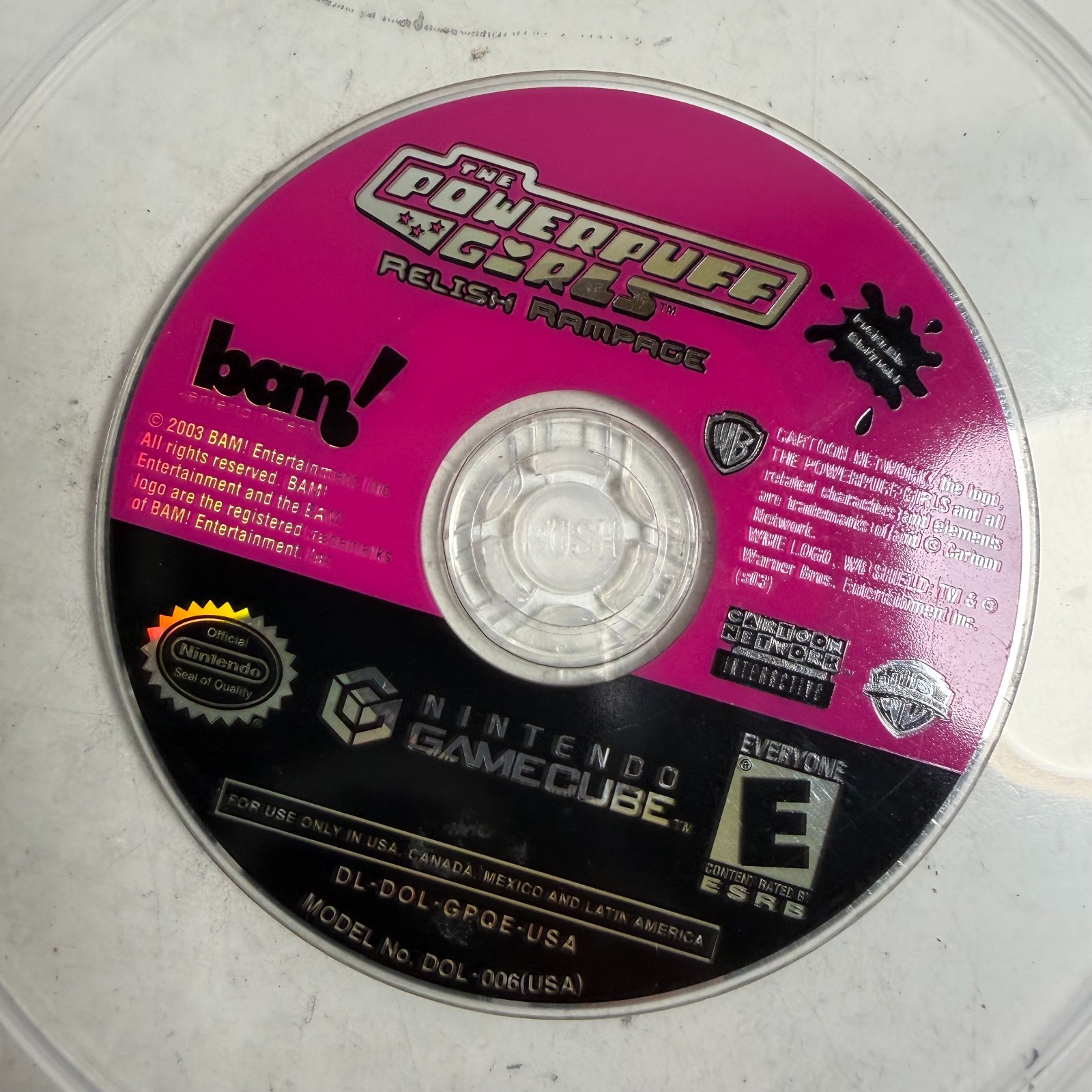 The Powerpuff Girls: Relish Rampage (Nintendo GameCube 2003) BAM! Ent Video Game
